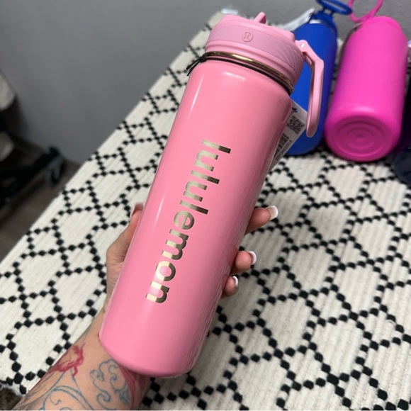 Lululemon Back to Life Sport Bottle 24oz*Straw Lid pktd - Picture 1 of 6